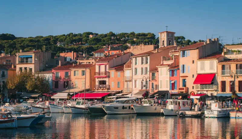 The harbour of Cassis