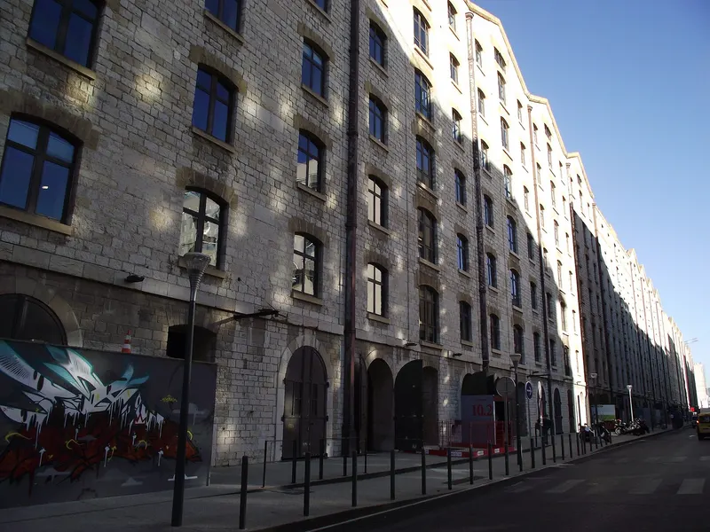 Les Docks building in La Joliette, Marseille