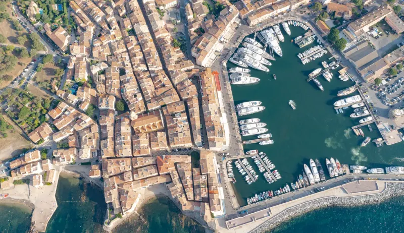 The old harbour of Saint-Tropez