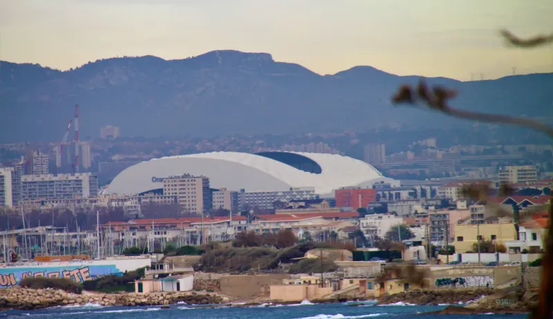 The Vélodrome stadium in Marseille