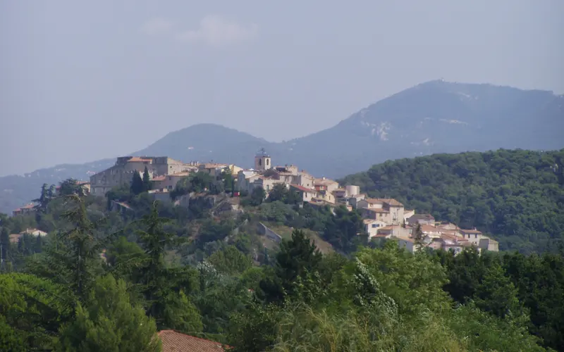 Vue de Cabriès (Bouches-du-Rhône)
