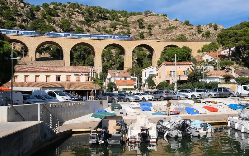 Vue d'Ensuès-la-Redonne (Bouches-du-Rhône)