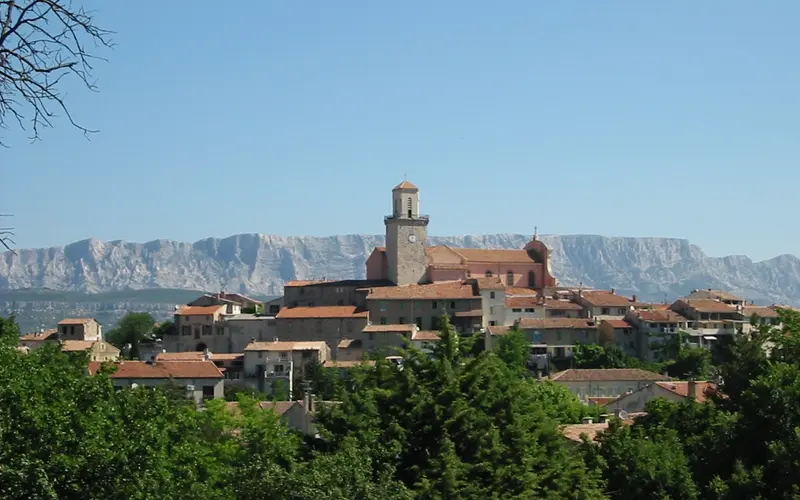 Vue générale de Fuveau