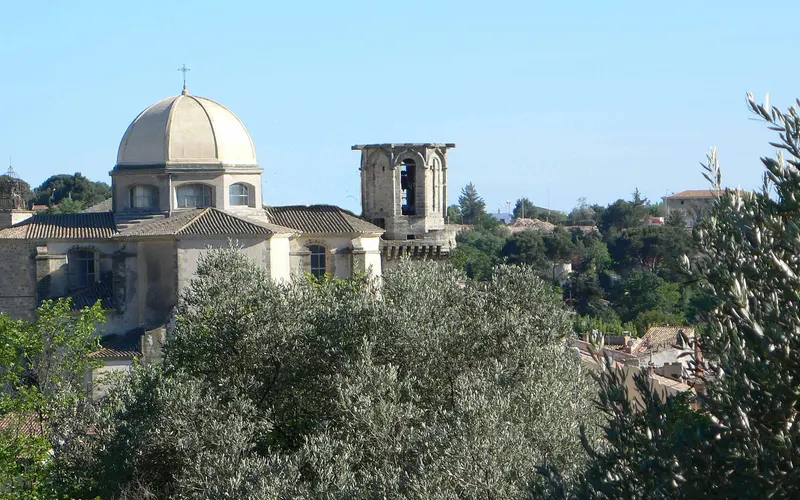 Vue du village de Lambesc