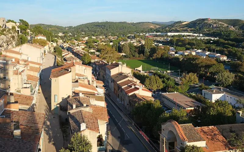 View of Les Pennes-Mirabeau, Bouches-du-Rhône