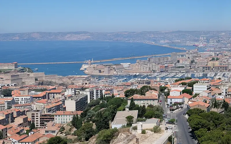 View of Marseille from Notre-Dame de la Garde