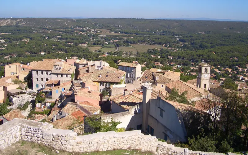 Le village de Ventabren (Bouches-du-Rhône)