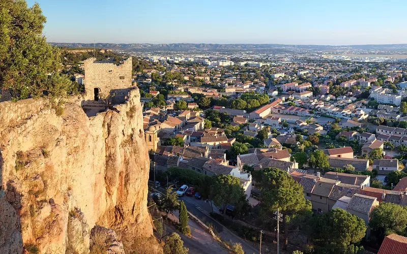 Vue de Vitrolles (Bouches-du-Rhône)